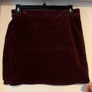 Mini velvet skirt 🥀